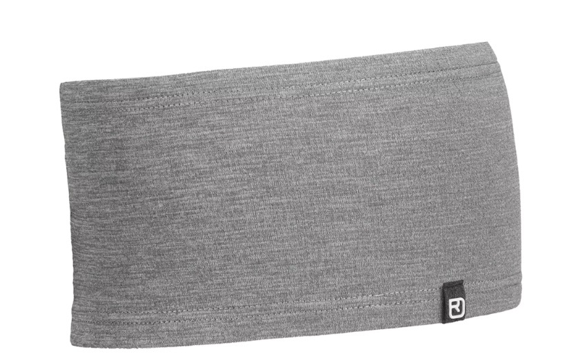 Čelenka Ortovox Fleece Light Headband šedá blend merino univerzální