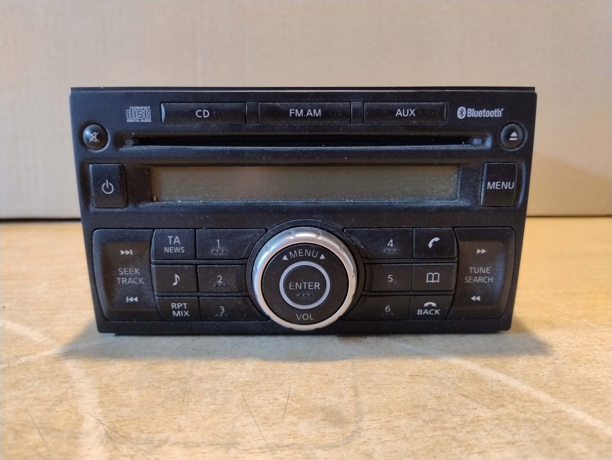 RADIO ODTWARZACZ CD NISSAN QASHQAI J10 28185JD05A 28185 JD05A za 120 zł ...