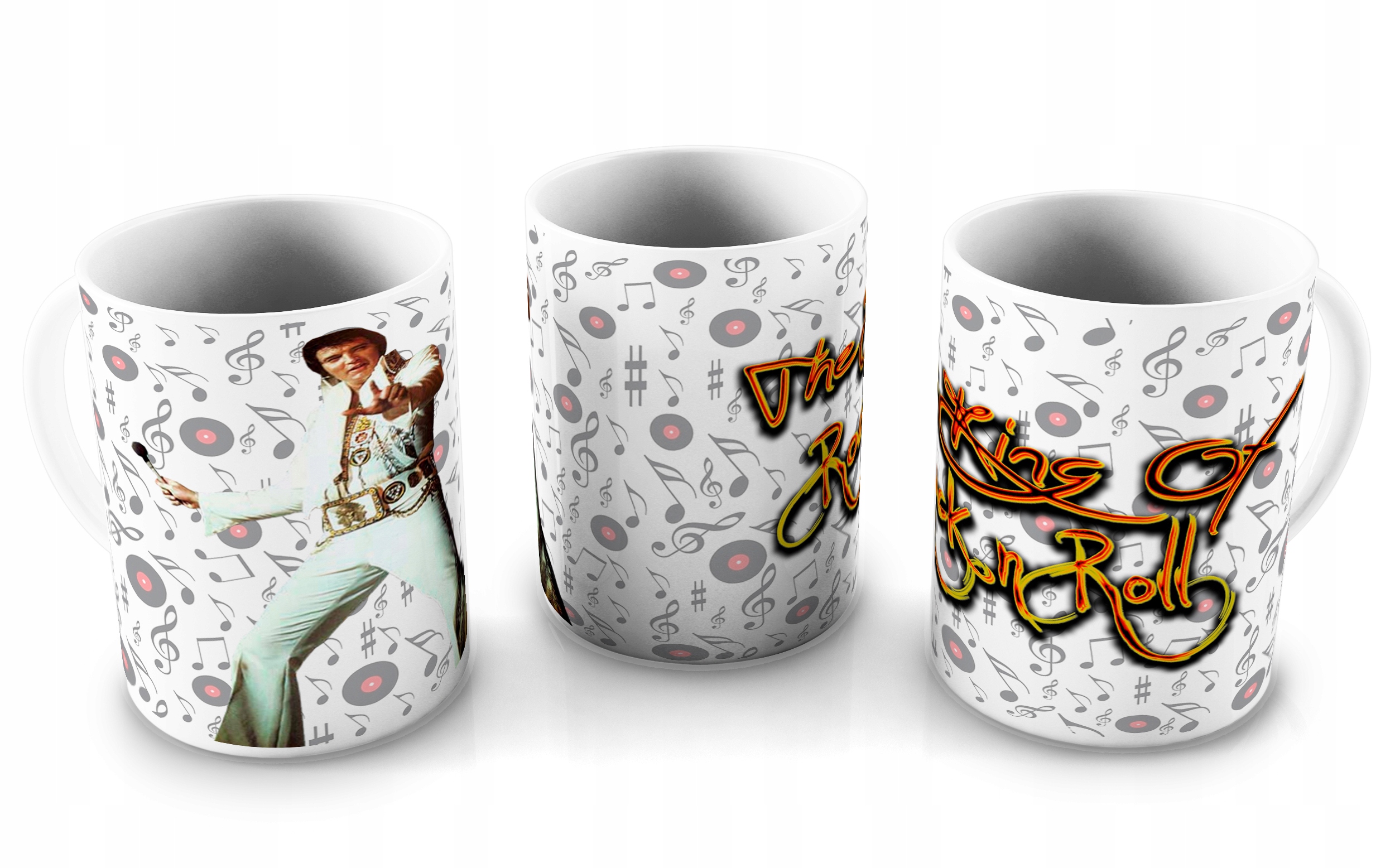 

Kubek ceramiczny 300ml seria muzyka Elvis Presley