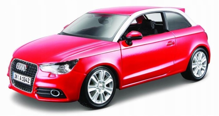 Audi A1 1:24 červená Bburago