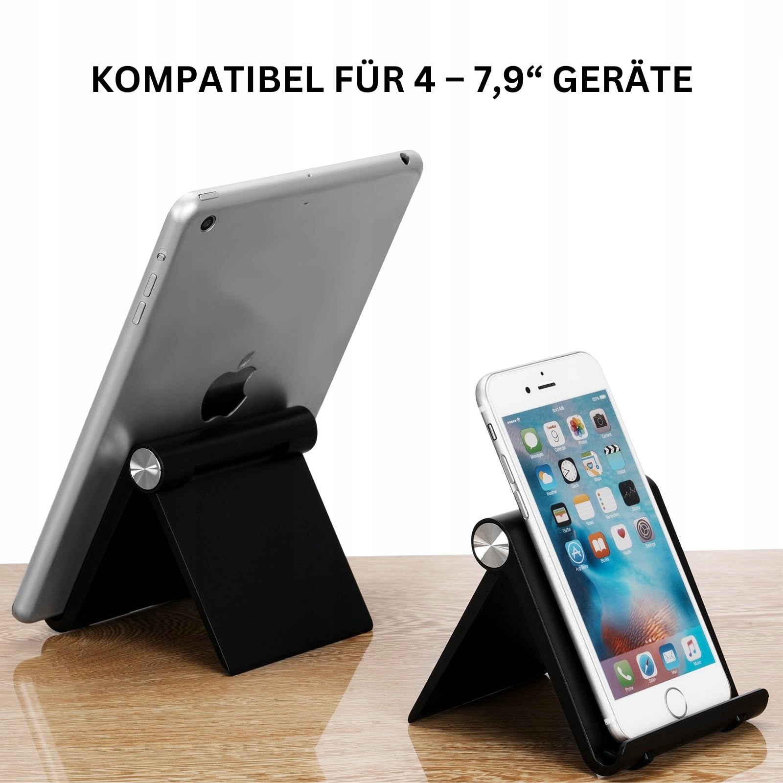 KRONWAHL Premium Uchwyt Na Telefon Składany Regulowany Na Biurko Tablet — miniatura 4