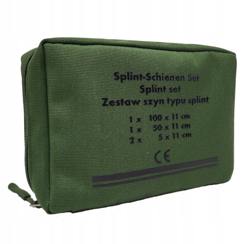 

Zestaw 4 szyn unieruchamiających splint w etui zie