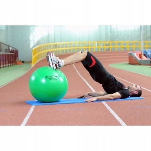 PIŁKA REHABILITACYJNA FITNES THERA-BAND 65 CM ZIELONA Wysokość 65 cm