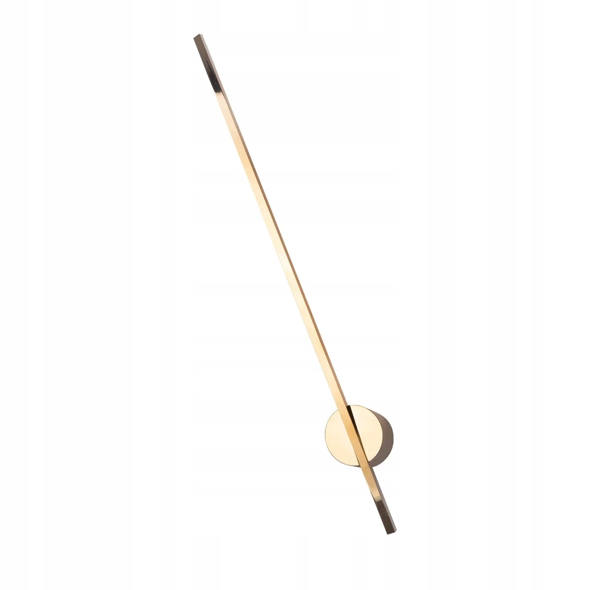 Nástěnné Led svítidlo zlaté, nastavitelná lišta 79 cm IP44 3000K Maxlight