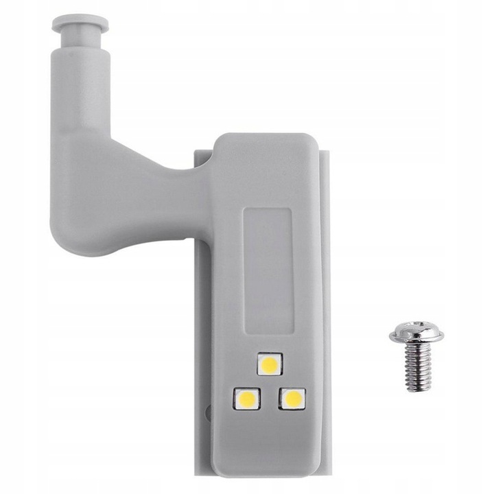 LAMPKA LED DO SZAFKI NA ZAWIAS DRZWI + BATERIA Kod producenta Lampka LED do szafki NA ZAWIAS DRZWI