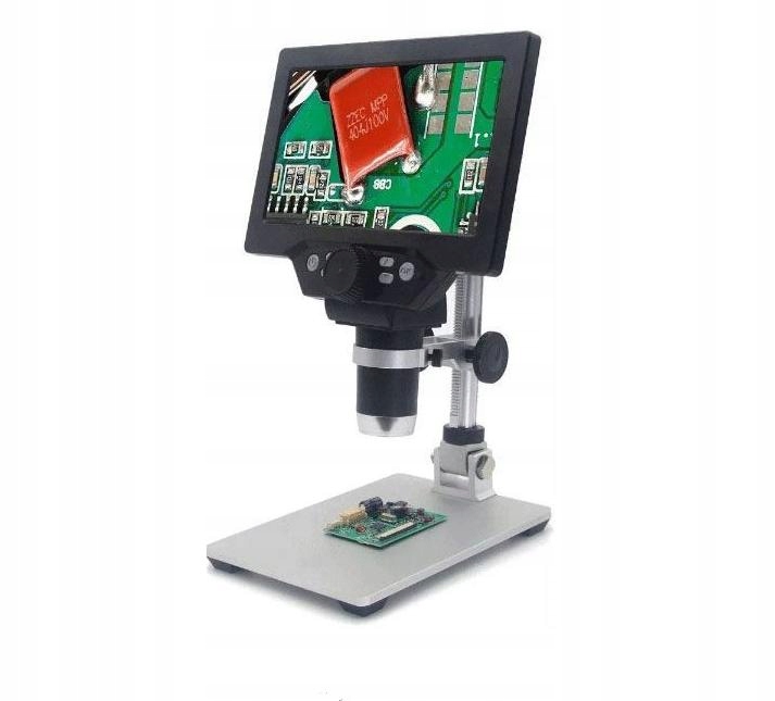 Mikroskop s monitorem G1200, zvětšení 4-1200x.