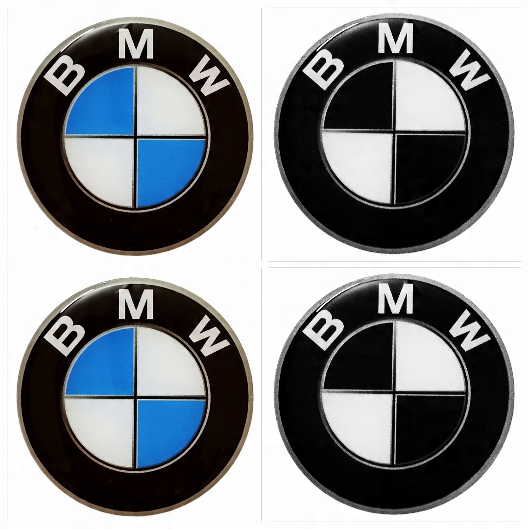 

Emblemat Logo Znaczek 3D Bmw 50 mm lub 45 mm 4szt.