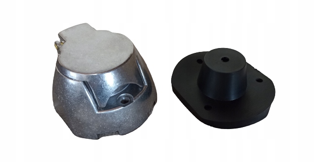 

Gniazdo aluminiowe kontakty skręcane 7 pin +osłona
