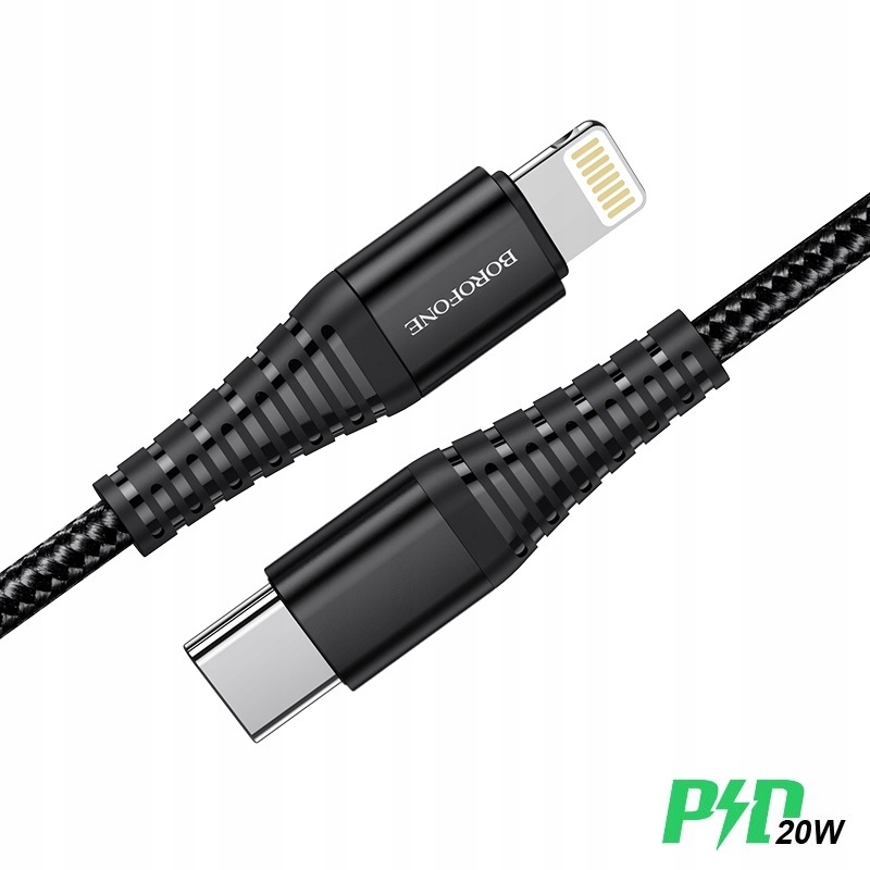 

BU27 Kabel PD20W iPhone Lightning Type-C 3A 1.2M