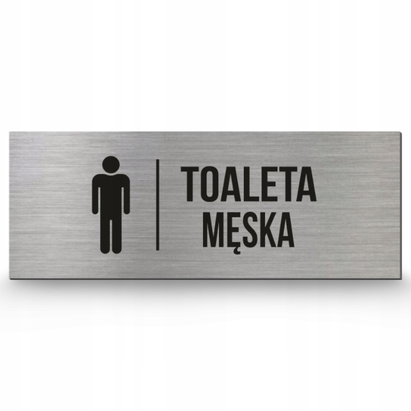 TABLICZKA TOALETA WC INFORMACYJNA NA DRZWI DIBOND 3MM PIKTOGRAM TABLICA 12