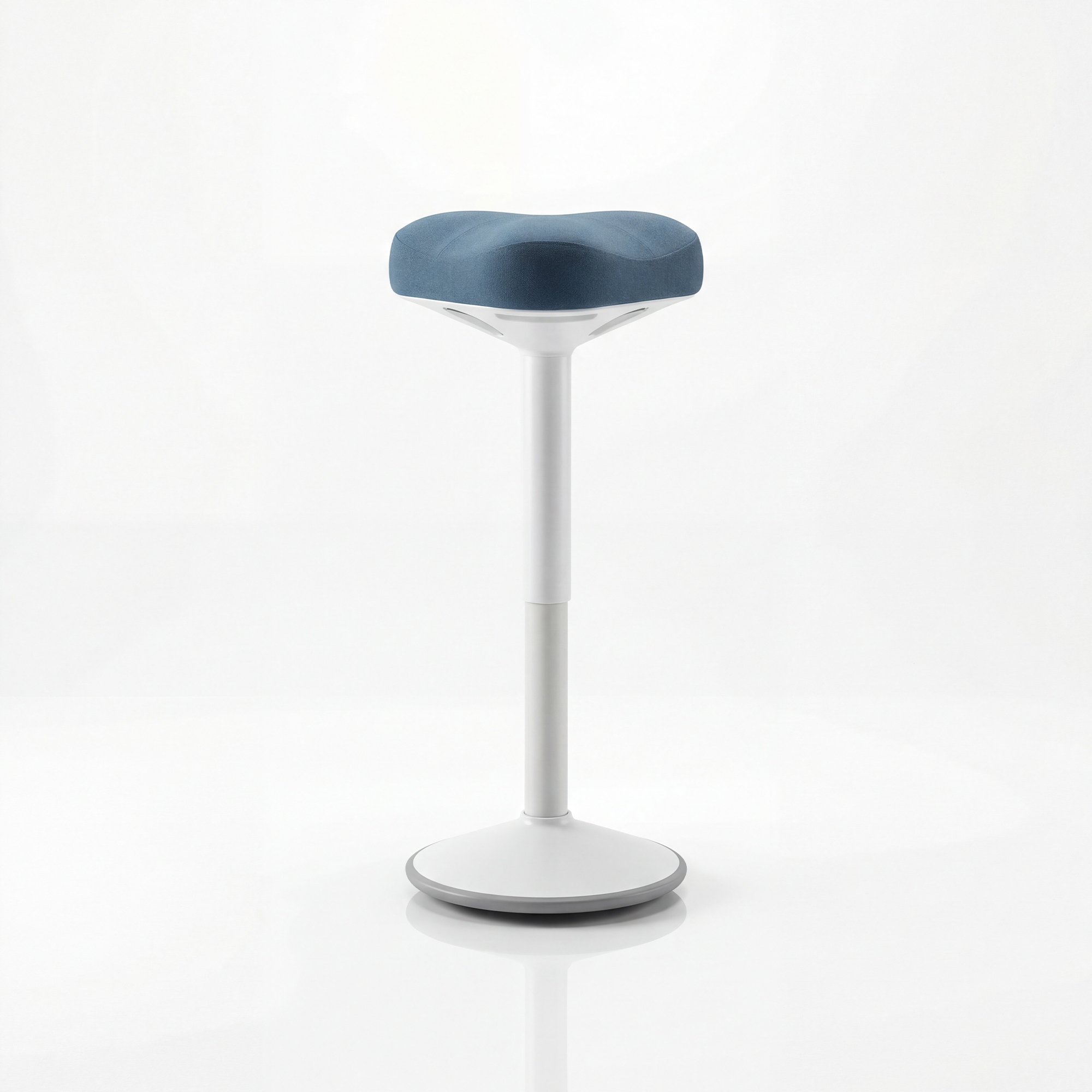 Jan Nowak Balanční, kancelářská a pracovní stolička otočná bílo-modrá