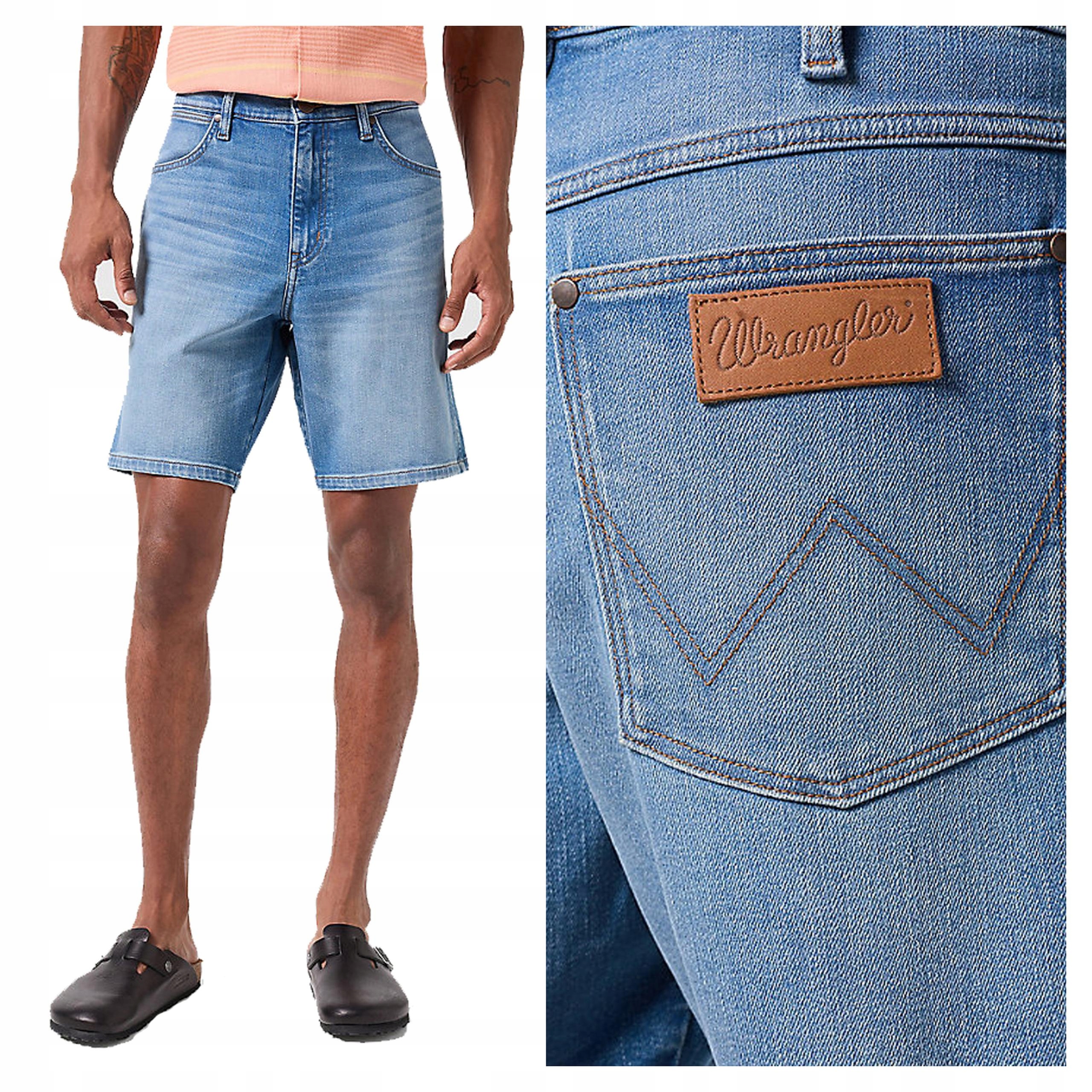 Wrangler Frontier Short W31 Pánské džínové šortky