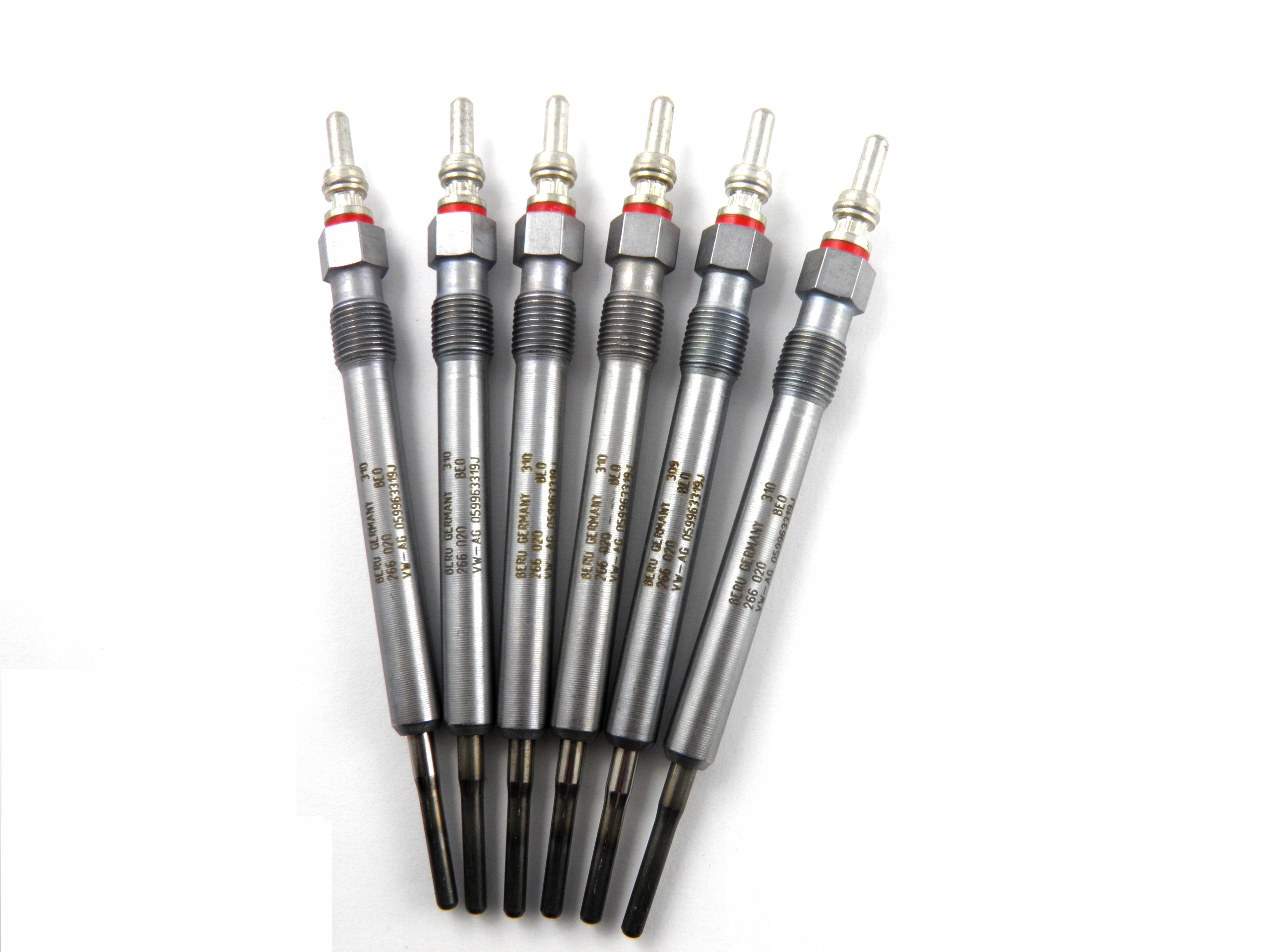 6x ŚWIECA ŻAROWA BERU AUDI A6 2.7 TDI 3.0 TDI ORYG Numer katalogowy części 059963319J