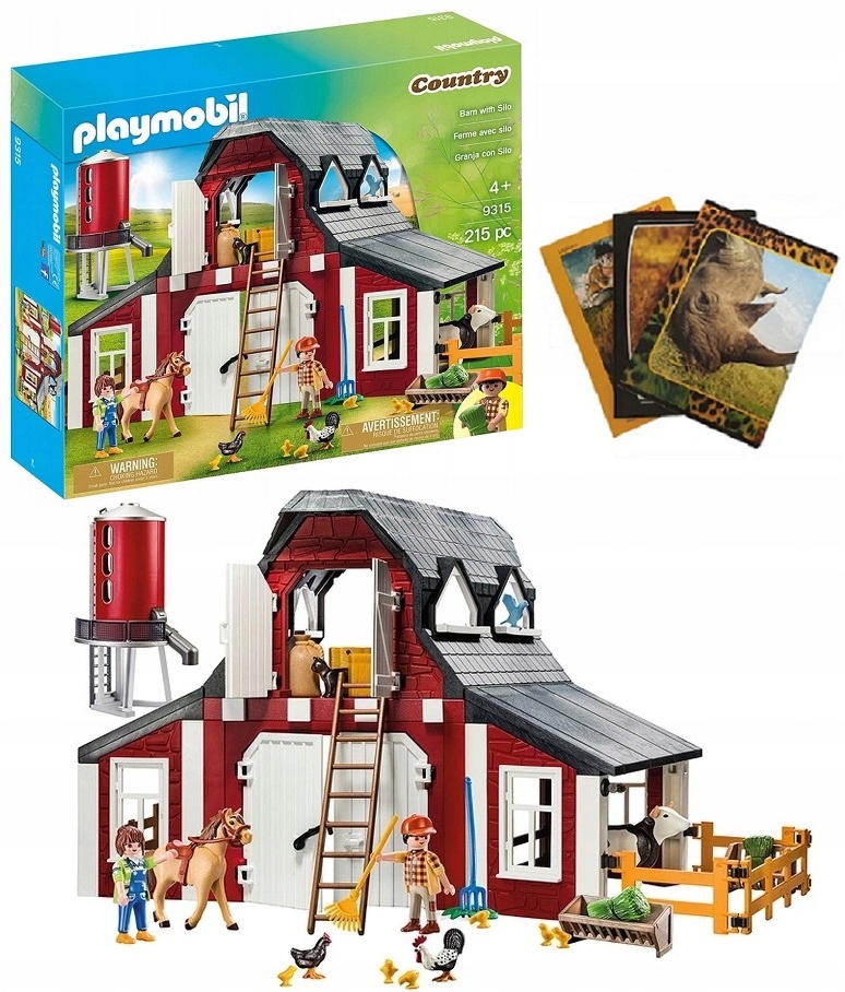 PLAYMOBIL 9315 GOSPODARSTWO ROLNE Z SILOSEM FARMA