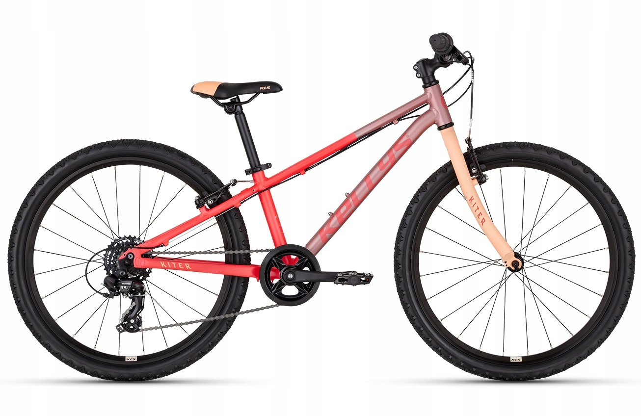 Rower młodzieżowy dla dziewczynki Kellys Kiter 30 Coral Dream 24"