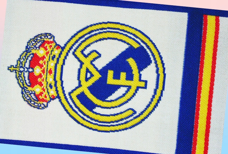 SZALIK TKANY REAL MADRYT ORYGINALNY 140 x 20 CM BEST CLUB Marka inny