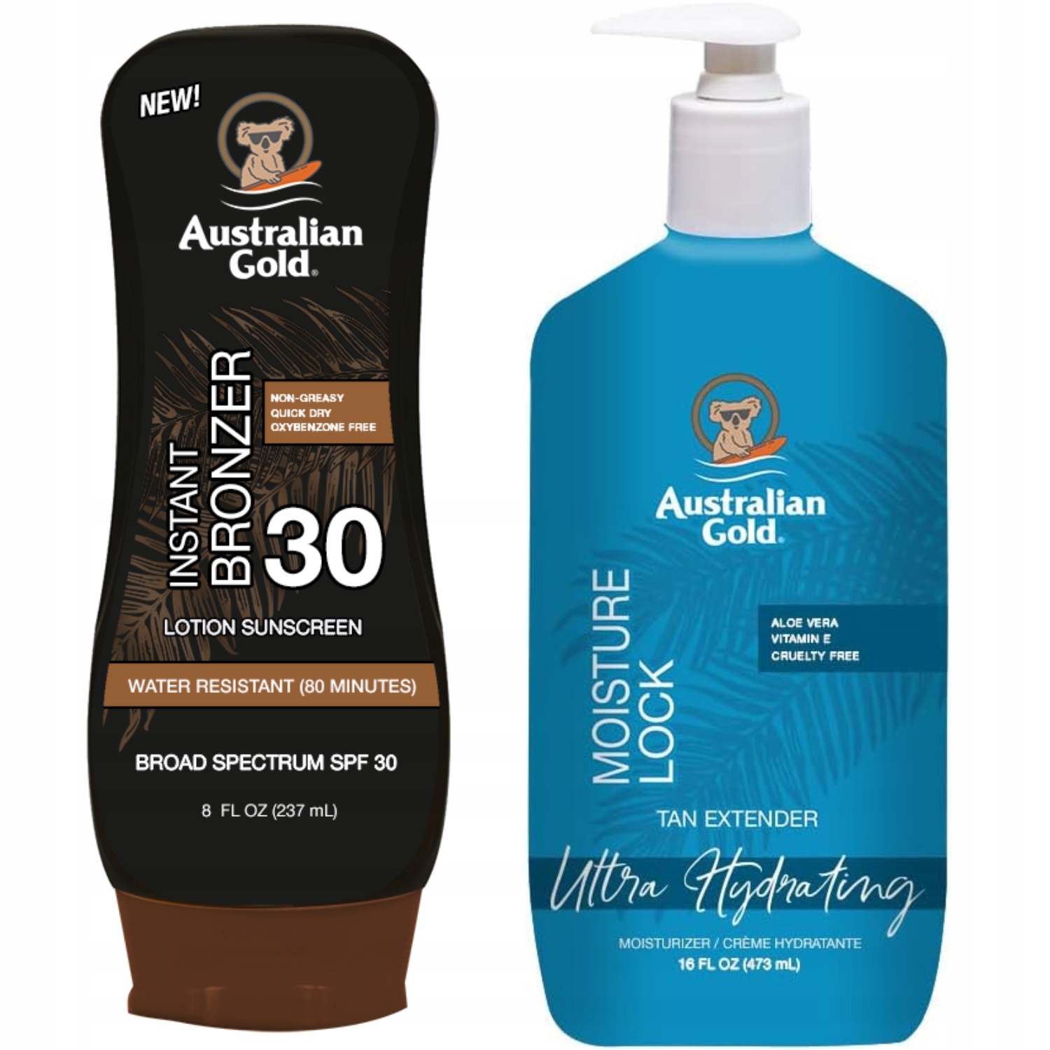 Australian Gold Bronzerový balzám SPF30 Moisture Lock 473 ml