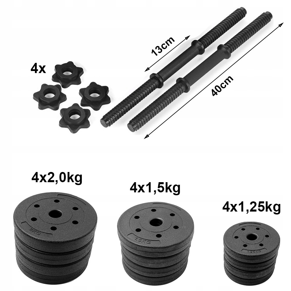 Hantle bitumiczne regulowane kompozytowe 2x10 kg zestaw molti Marka inna