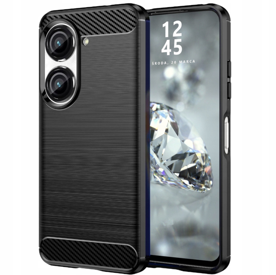 

Etui Do Asus Zenfone 9 Pancerne Karbon Case