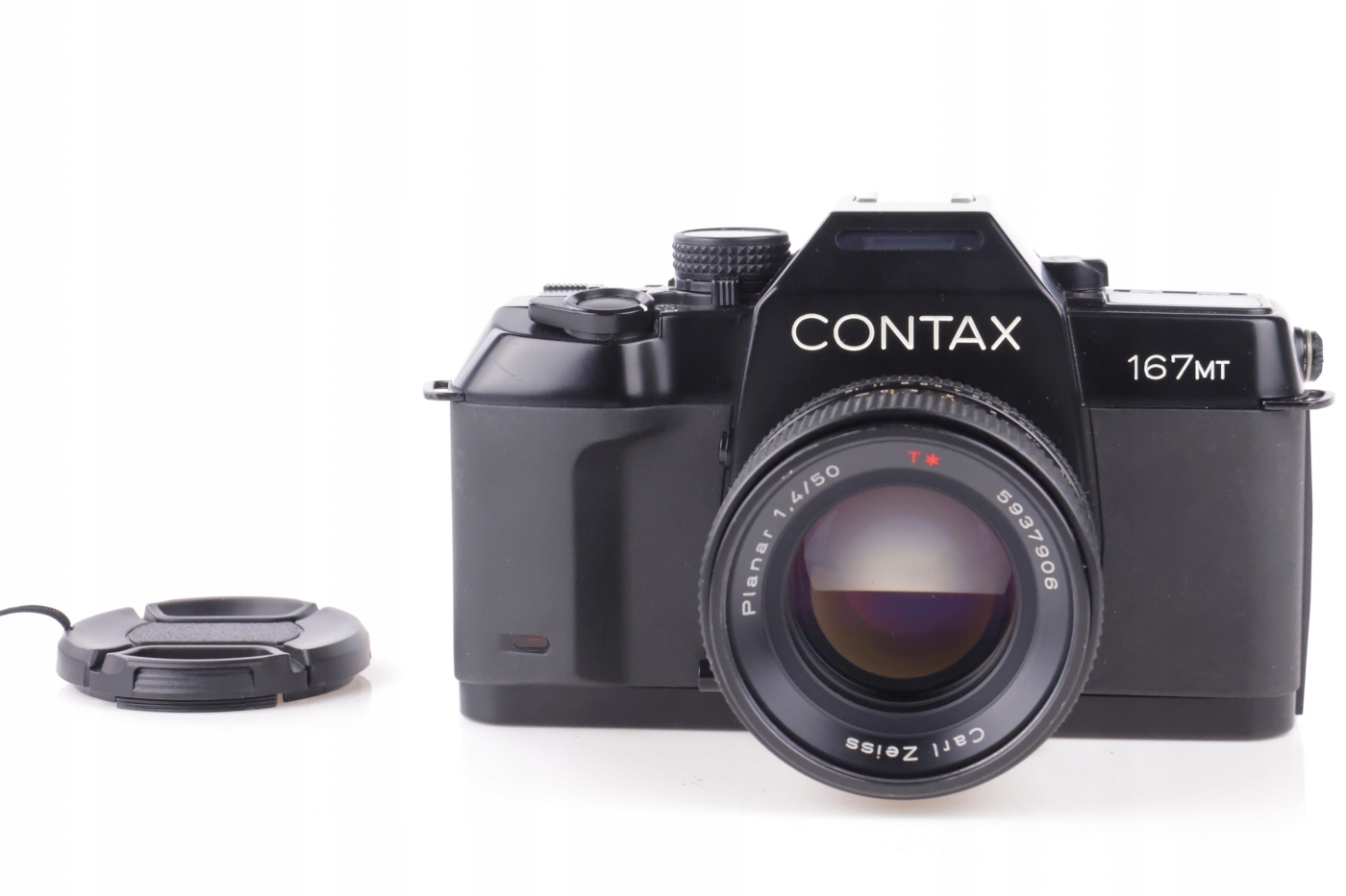 Analogowy Contax 167MT + Carl Zeiss Planar 50mm f1.4 T