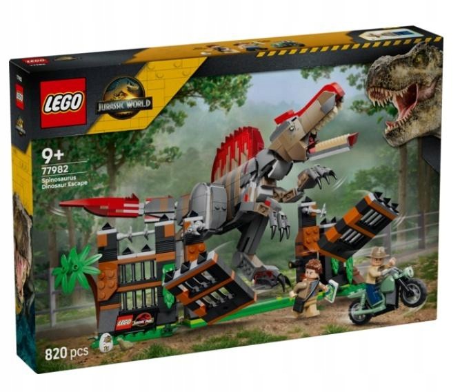 Lego(r) Jurský Svět 77982 Útěk spinosaura