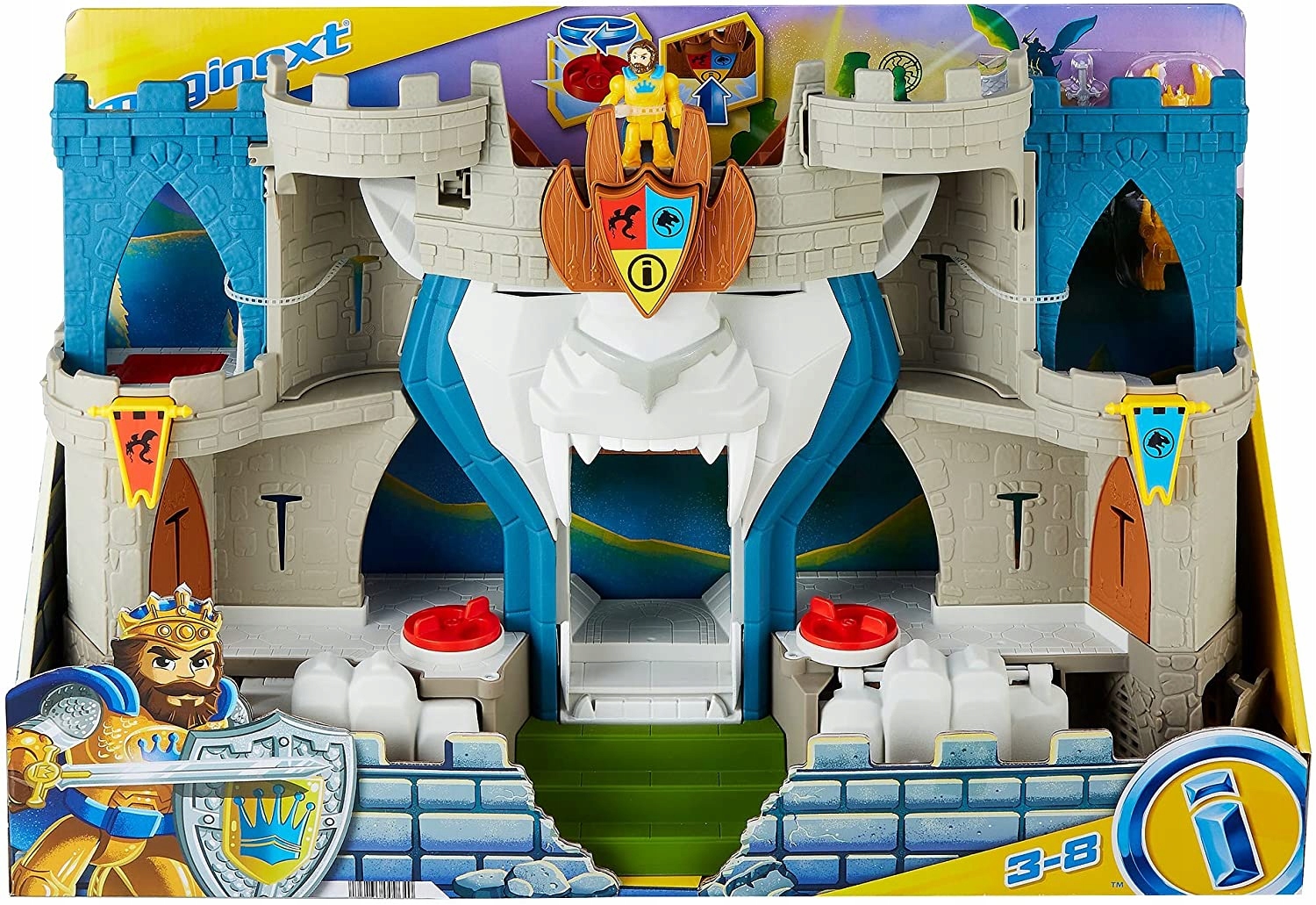 

Fisher Price Imaginext Zamek Królewski Lwa HGC45
