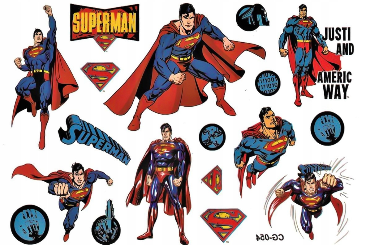 

Tatuaż tymczasowy dla dzieci Superman