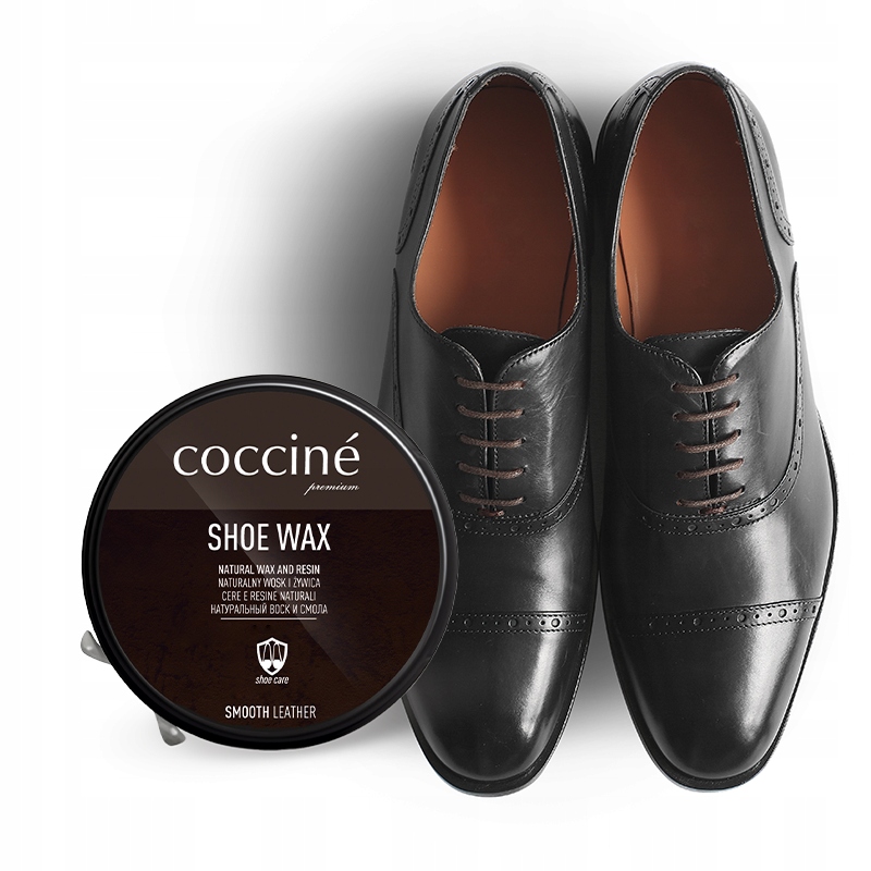 

Czarna pasta do obuwia Shoe wax Coccine