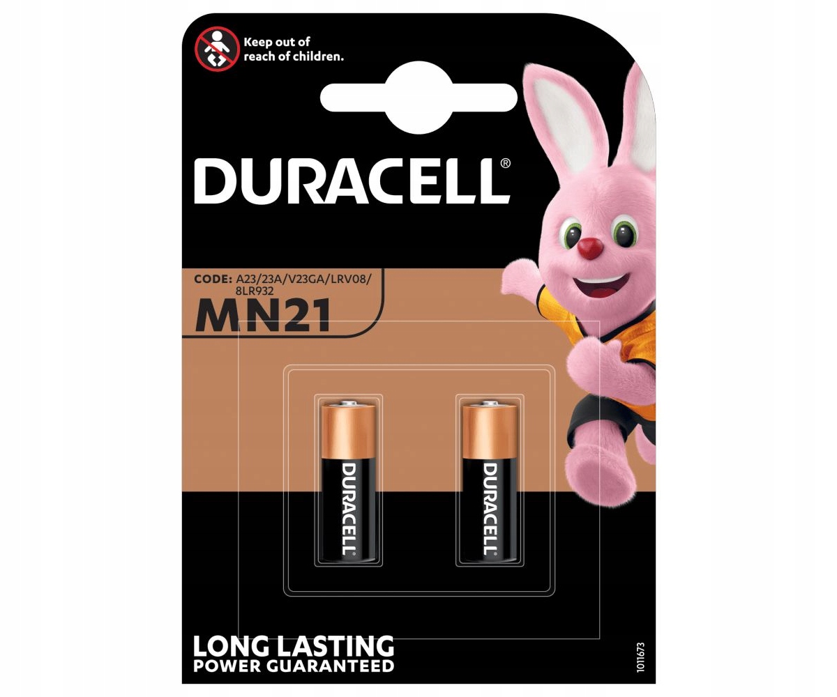 

Bateria 12V 23A MN21 Duracell B2 Alkaline