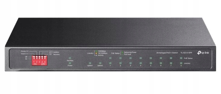 Tp-link Przełącznik 10xGE PoE+/PoE++ SG1210PP