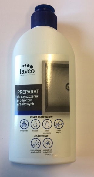 LAVEO Preparat do czyszczenia zlewów i produktów granitowych OKT 020T