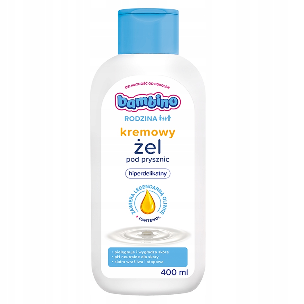 

Kremowy żel pod prysznic Bambino Rodzina 400ml