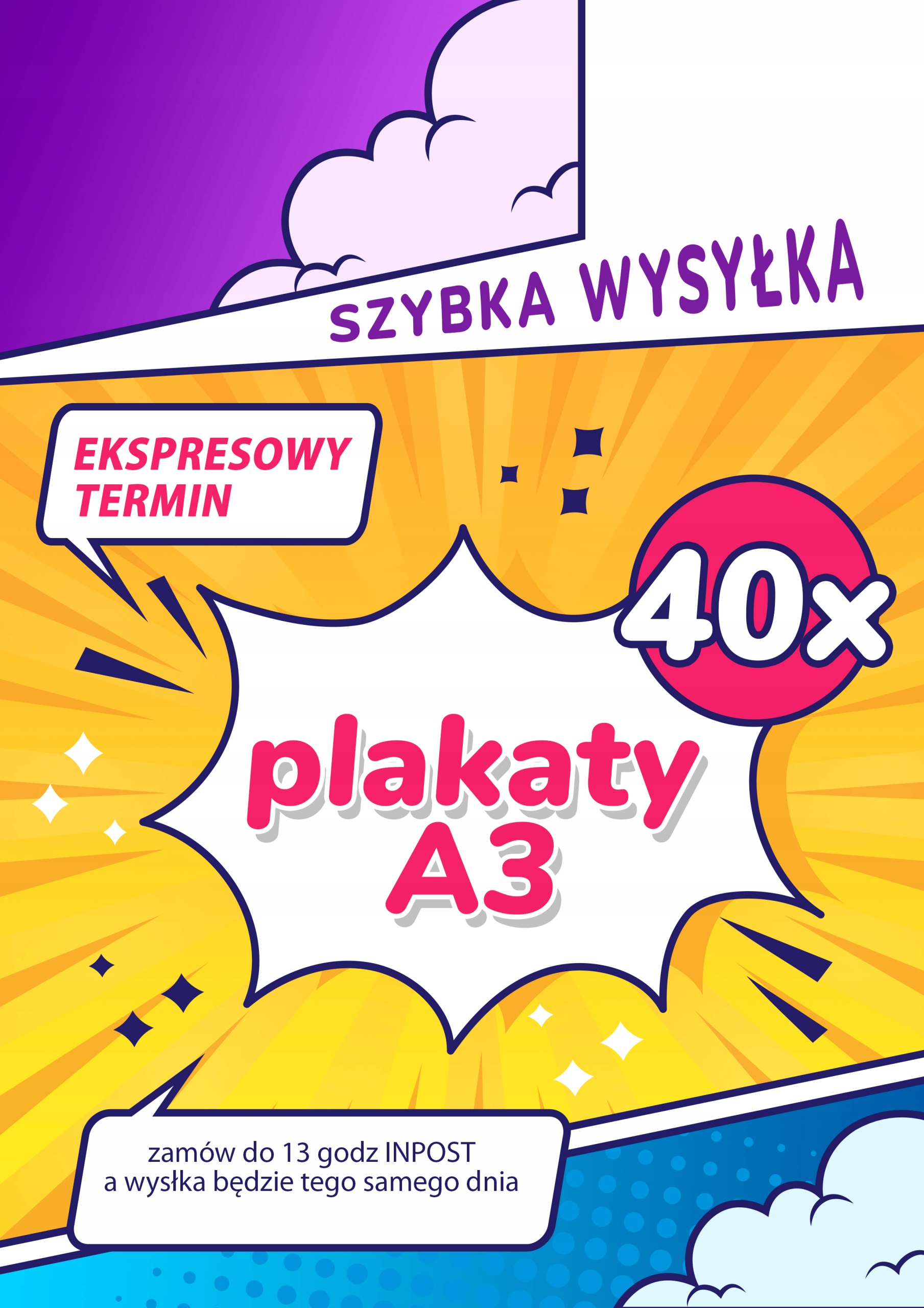 Plakaty plakat wydruki a3 eksperess