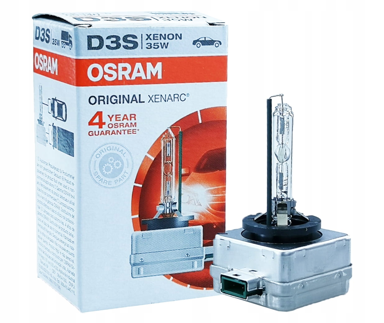Original Żarnik Osram D3S Xenarc Xenon PK32d-5 35W 42V