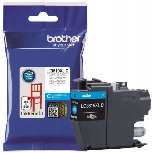 

Tusz Brother LC3619XL Cyan, MFCJ2330, 3530, 3930