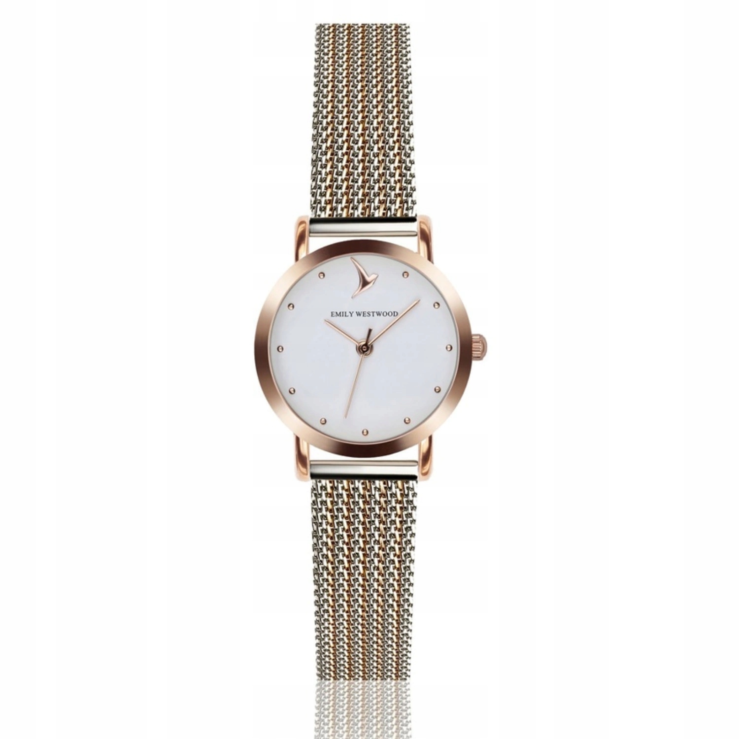 Dámské hodinky Emily Westwood Classic Mini stříbrno-zlaté, elegantní