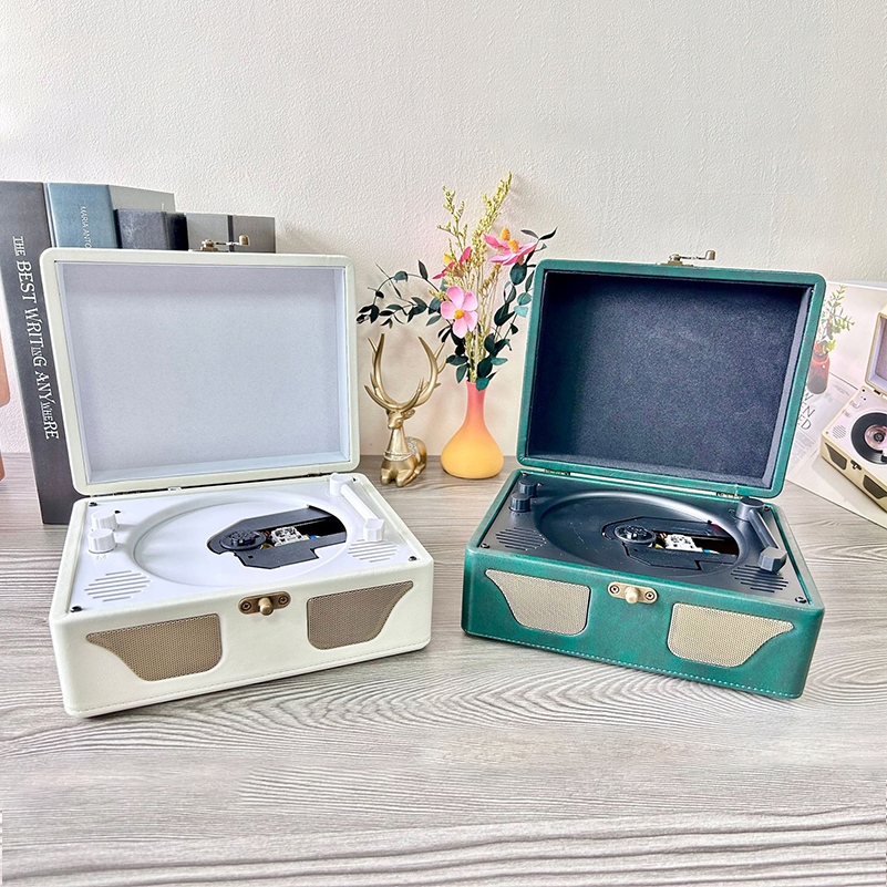 RETRO ODTWARZACZ PRZENOŚNY CD GŁOŚNIK BLUETOOTH Model 1900-2