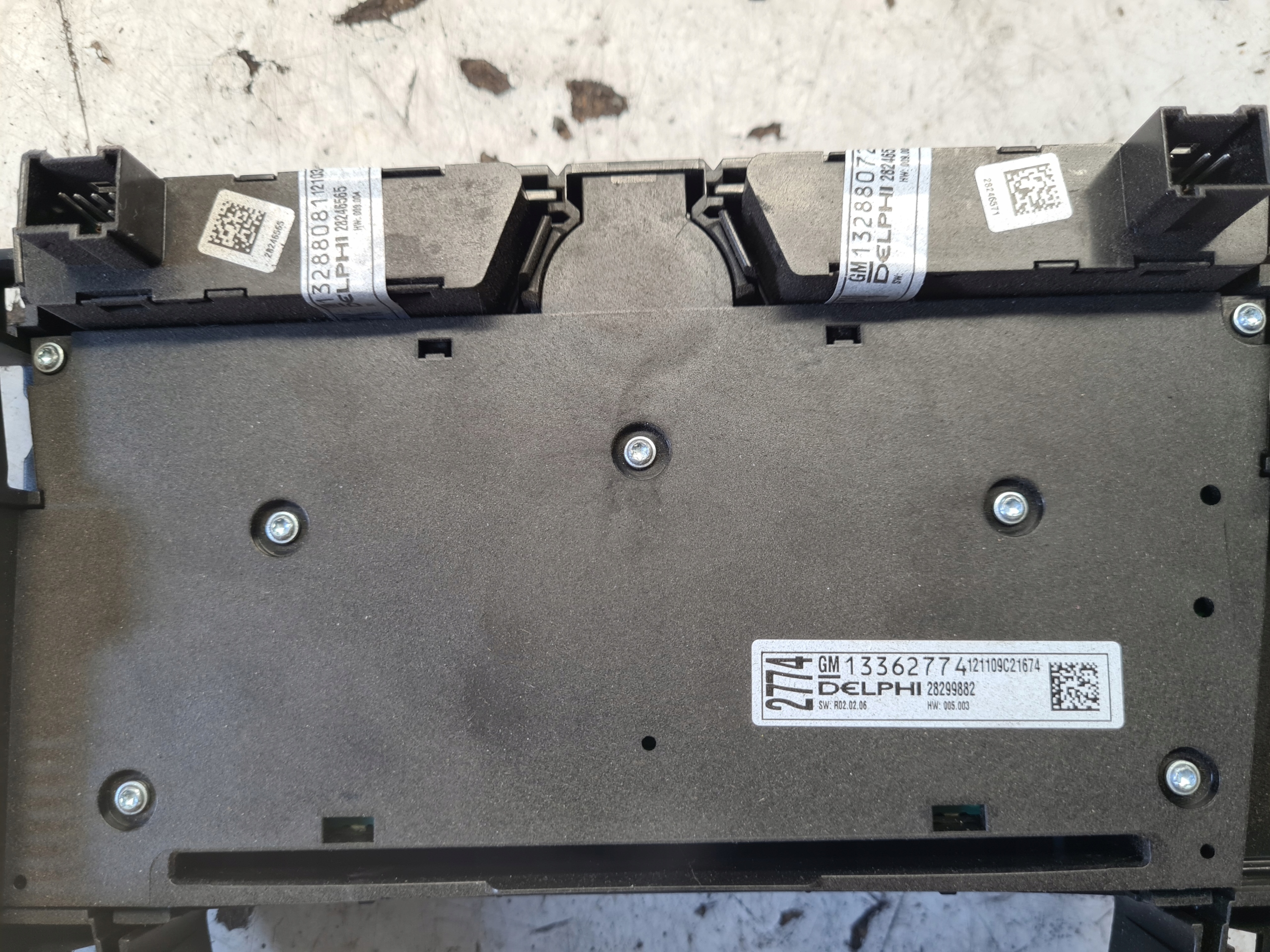 OPEL ASTRA J IV 4 PANEL RADIA navigation devices NAVI 600 13362774