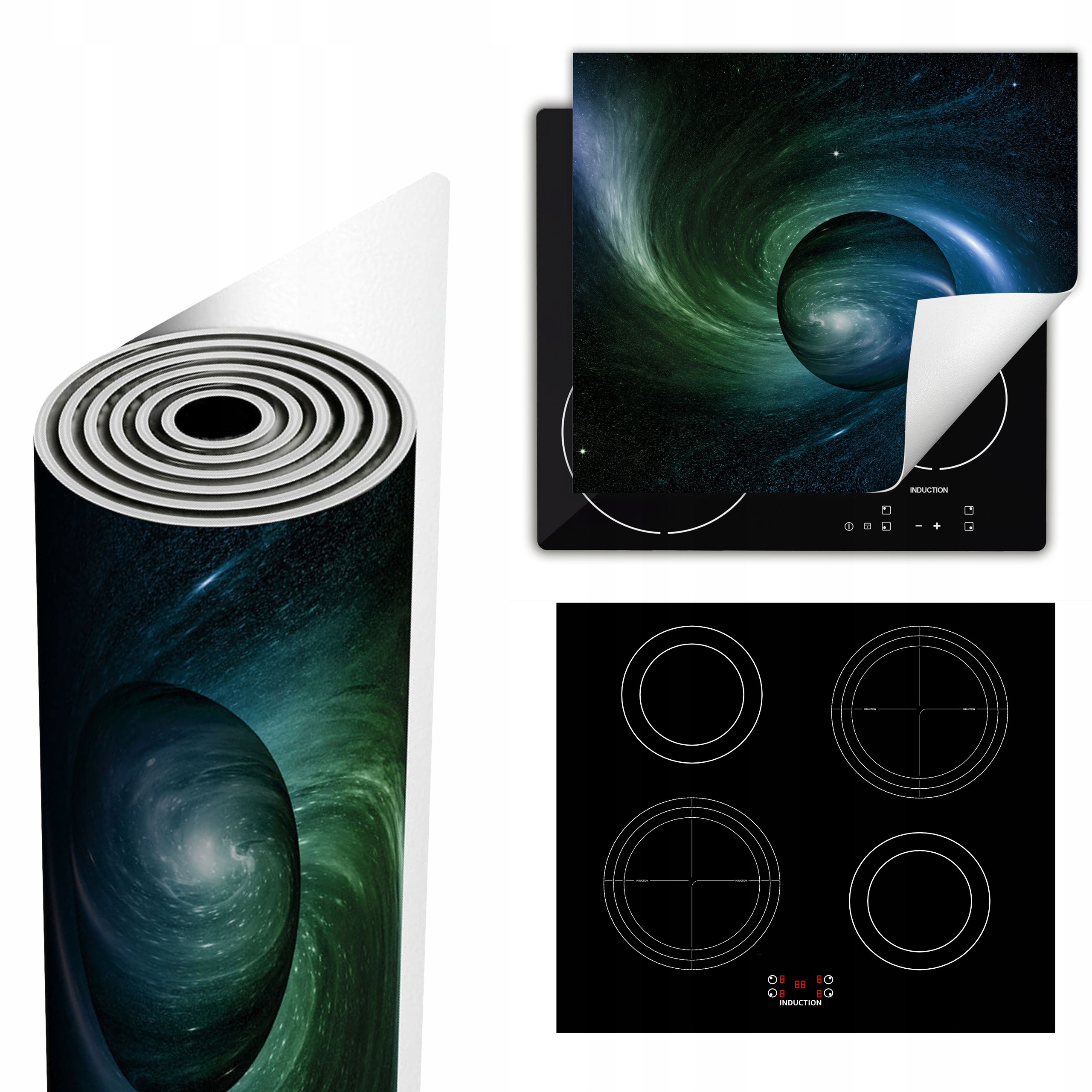 Ochranná Podložka Na Sporák Má Více Místa 60x52 Vesmír