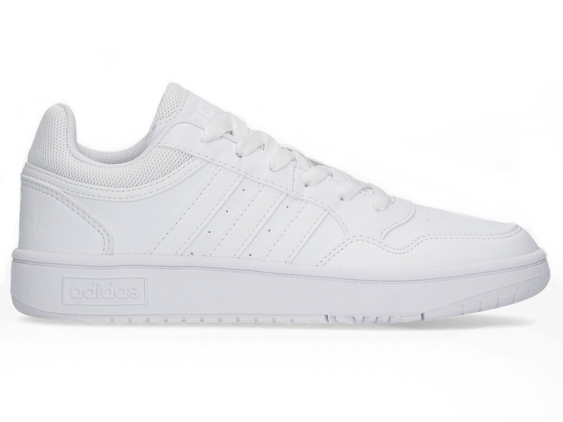 pro mládež boty Adidas Hoops GW0433 bílé sportovní 39,3