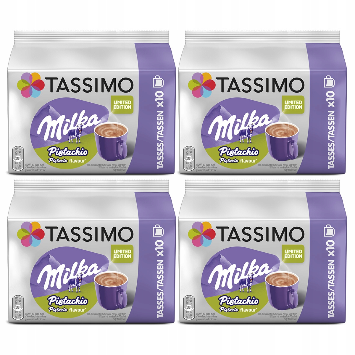 Kapsułki Tassimo Milka Pistachio 4 opakowania