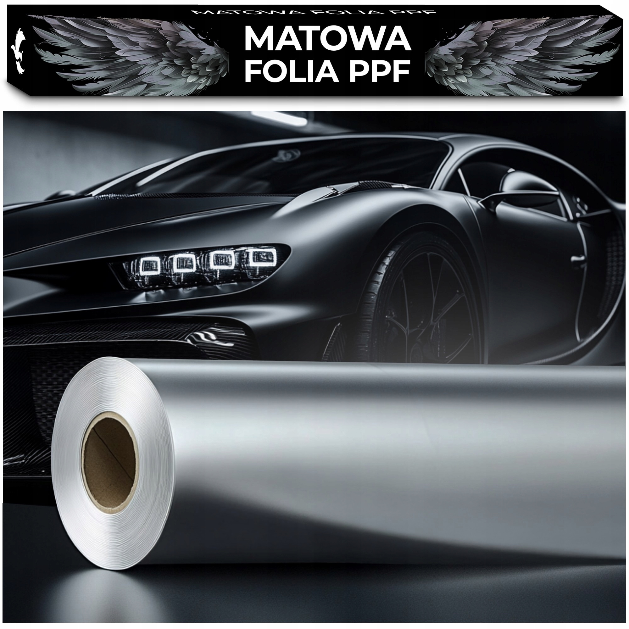 Matná fólia Ppf Phoenix Protect Zmena farby auta Frozen Clear Matte
