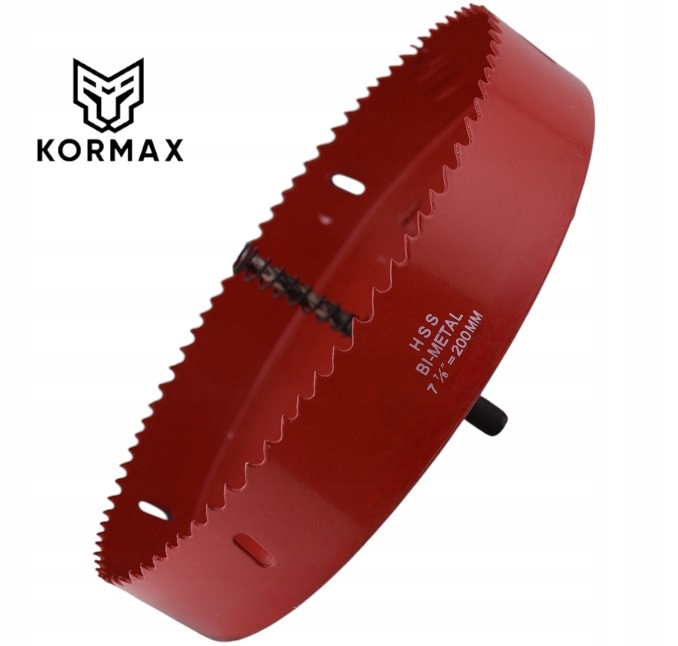 Otwornica 200mm Otwornica bimetalowa do metalu drewna M42 Hss Pvc Gk Stali