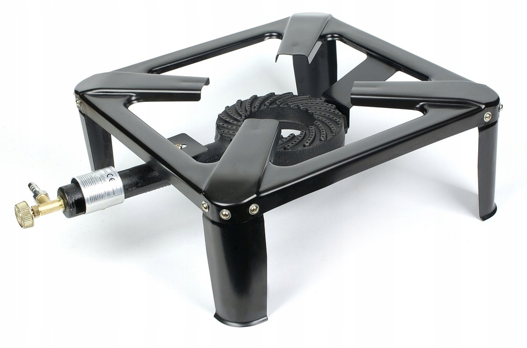 TABORET ŻELIWNY GAZOWY 40x40 + ZESTAW REDUKTOR WĄŻ OPASKI DUŻA MOC LPG Rodzaj taboret