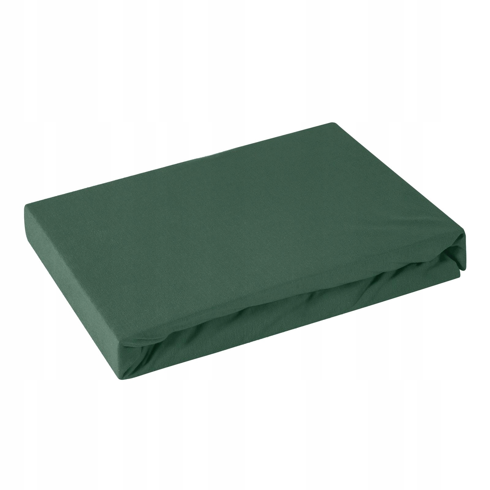 Prostěradlo jersey s gumičkou 220x240 Design91 láhvově zelená