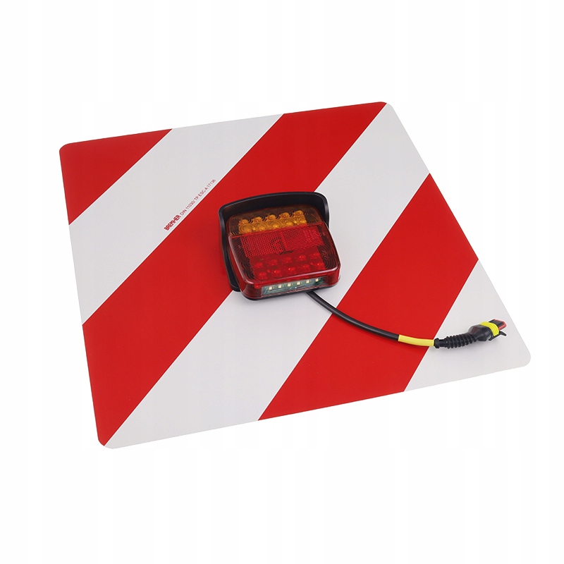 Tabule „nadrozměrná“ oboustranná s osvětlením levá 423x423 třída 1 průsvitná