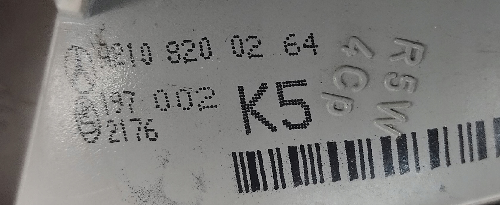 MERCEDES E-KLASA 210 sedan right light rear part rear A2108200264