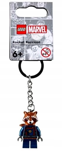 Lego 854296 Breloczek Marvel z szopem Rocketem 1 szt Nowe