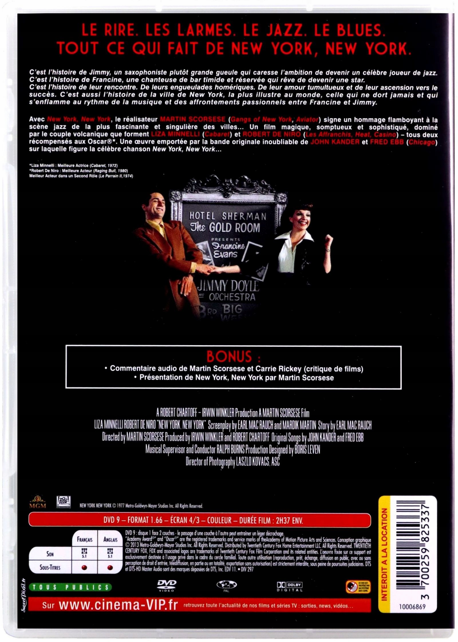 NEW YORK, NEW YORK (DVD) Stan opakowania oryginalne