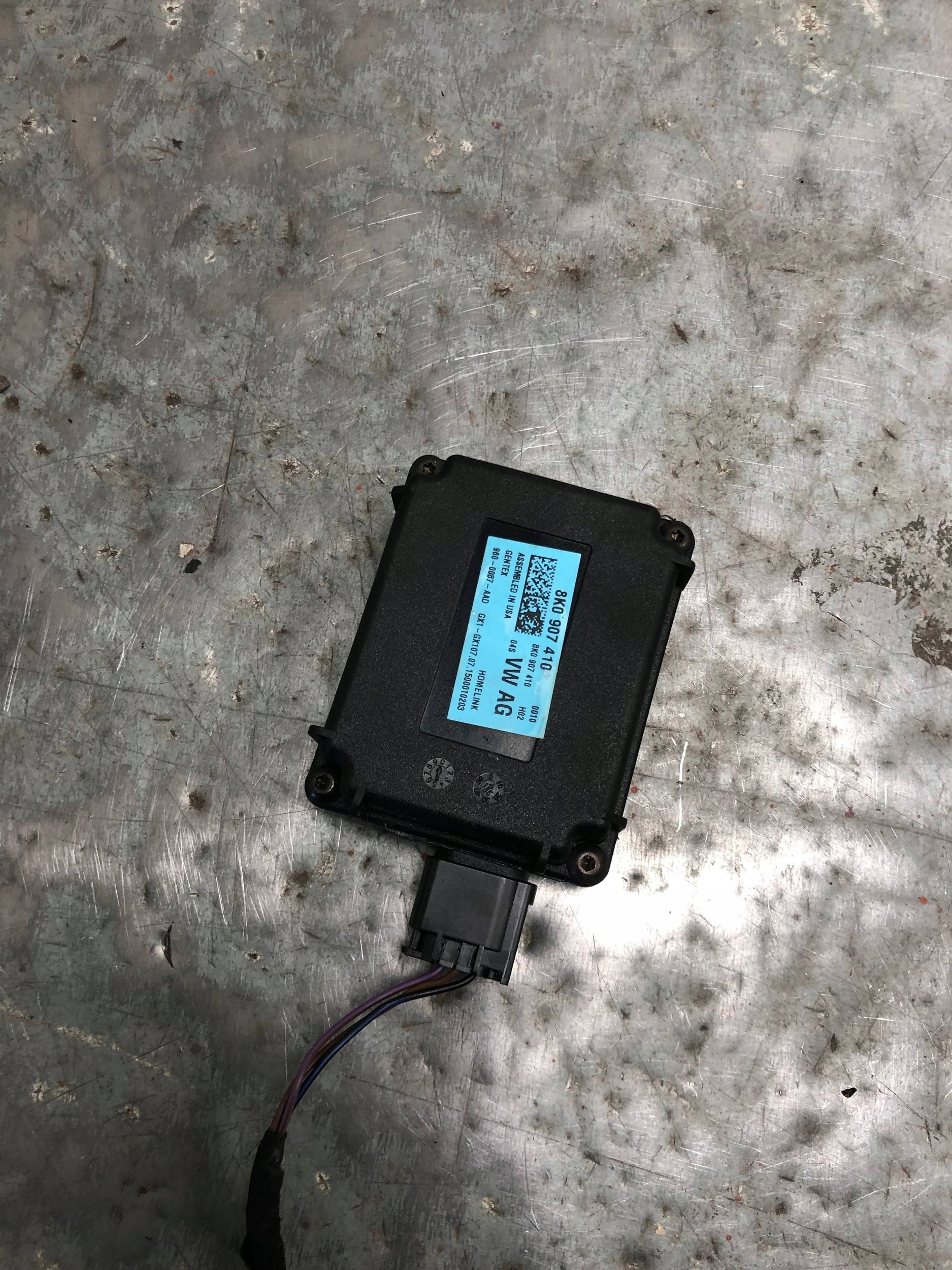module control unit HOMELINK AUDI A4 B8 LIFT 8K0907410
